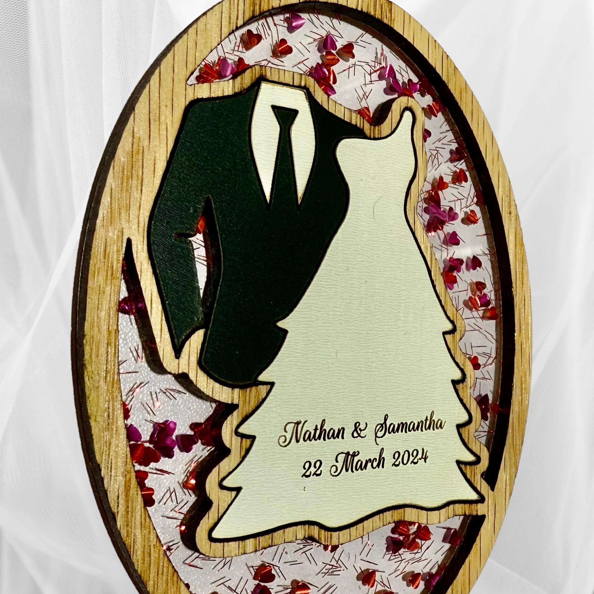 Personalized Wedding Ornament