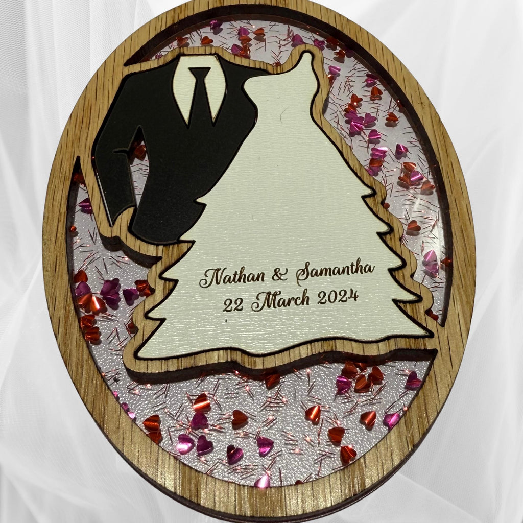 Personalized Wedding Ornament