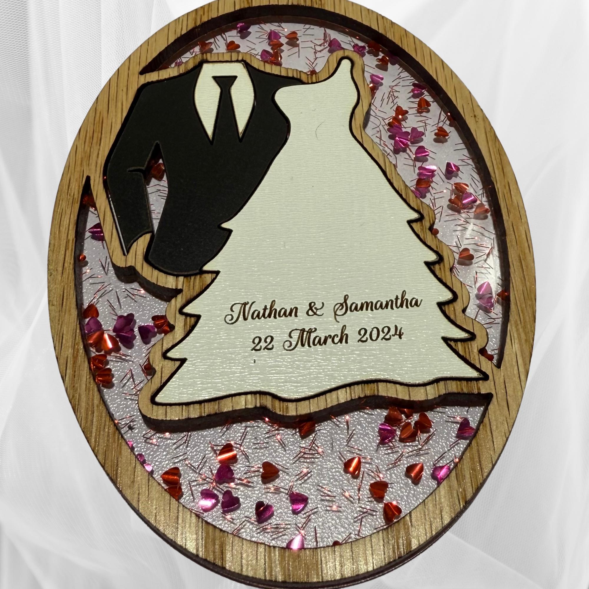 Personalized Wedding Ornament