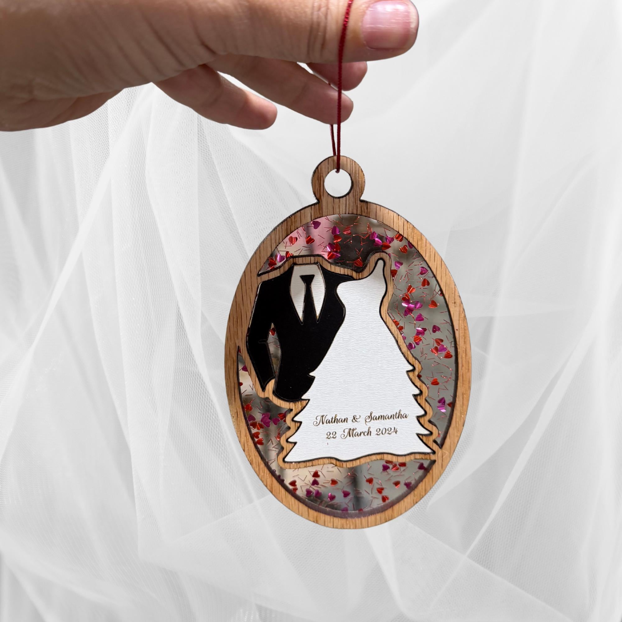 Personalized Wedding Ornament
