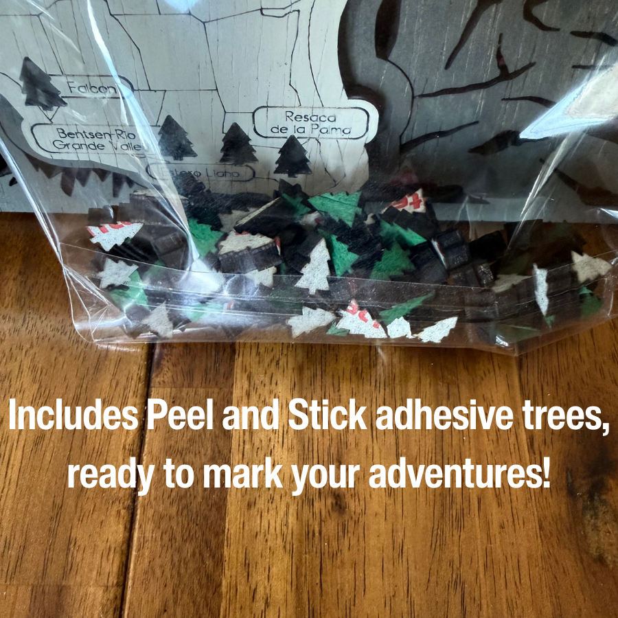 Texas State Park Tracking Map