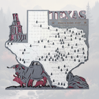 Texas State Park Tracking Map