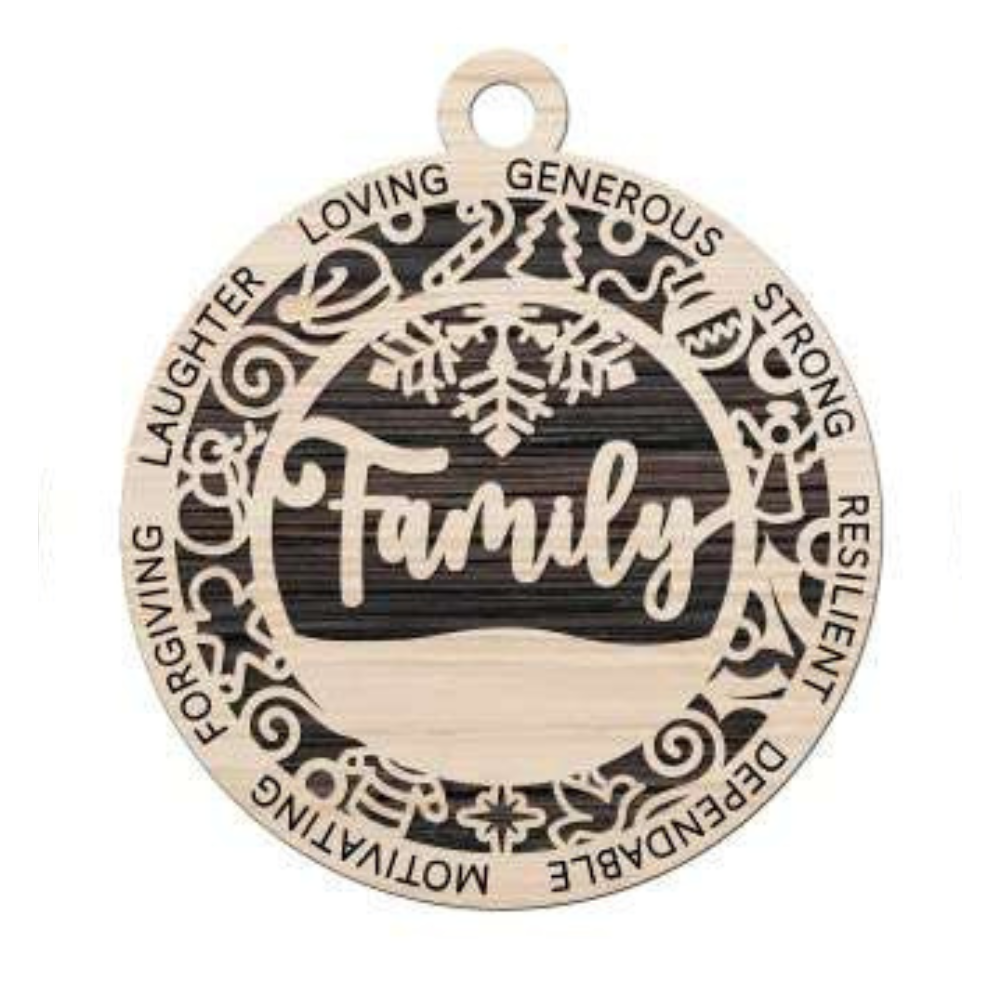 Christmas Ornaments by Relation