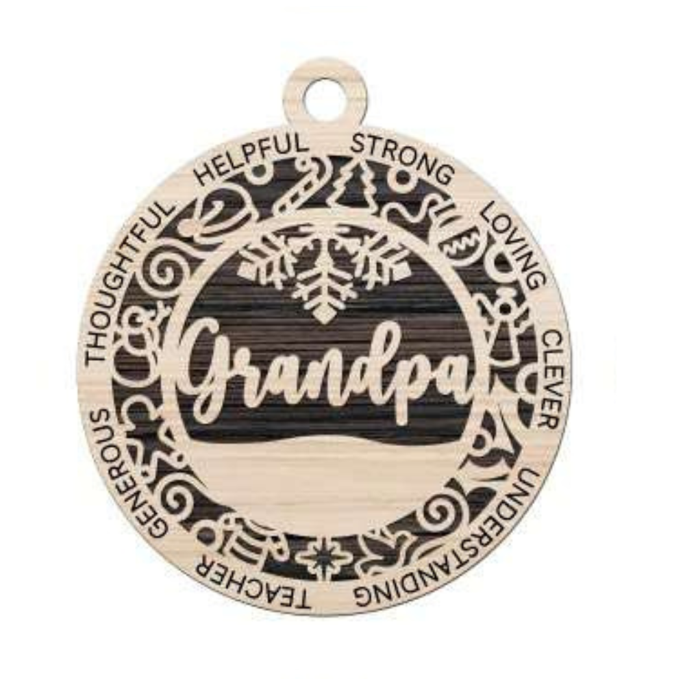 Christmas Ornaments by Relation