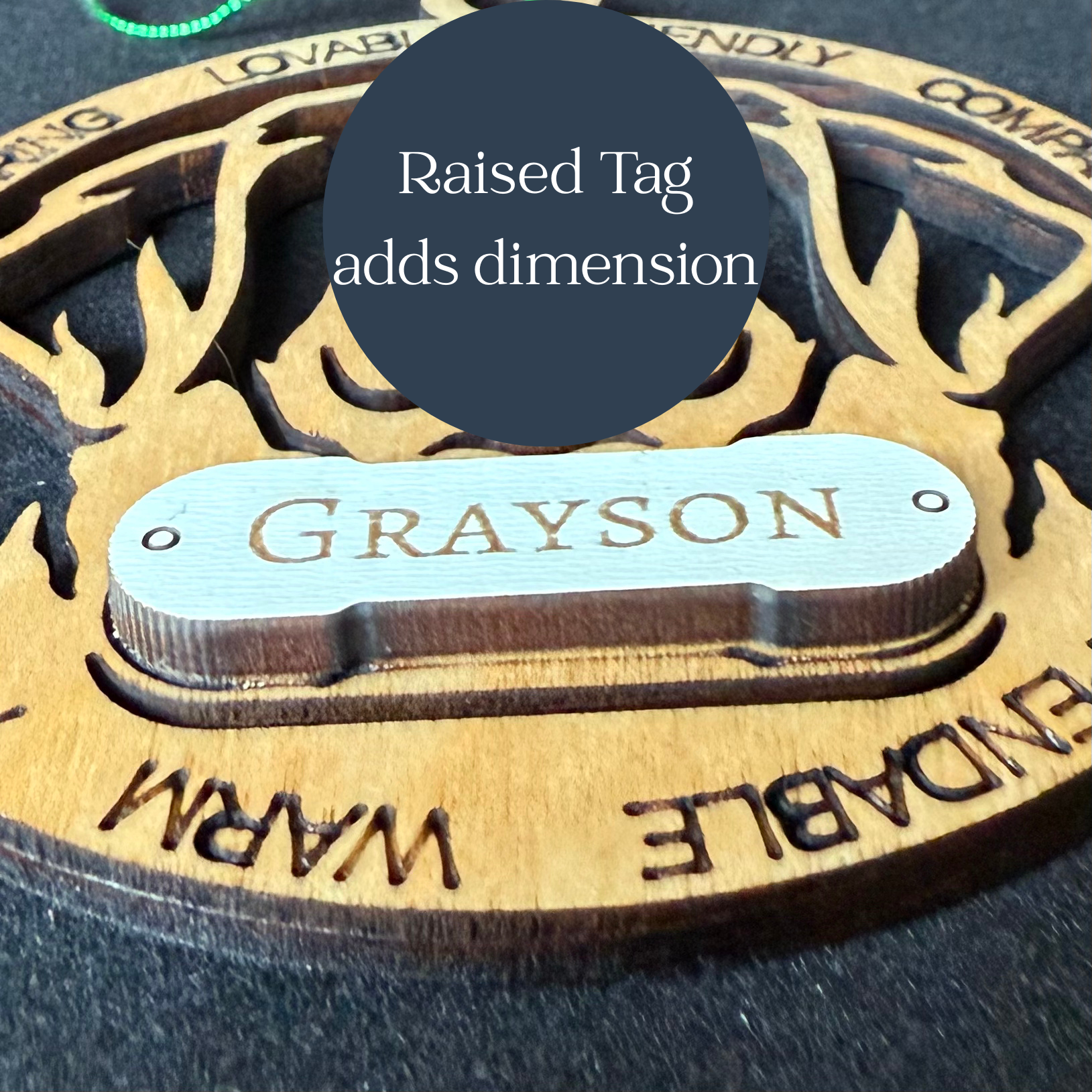 Personalized Wooden Dog Ornament – OVER 150 Breeds ❤️