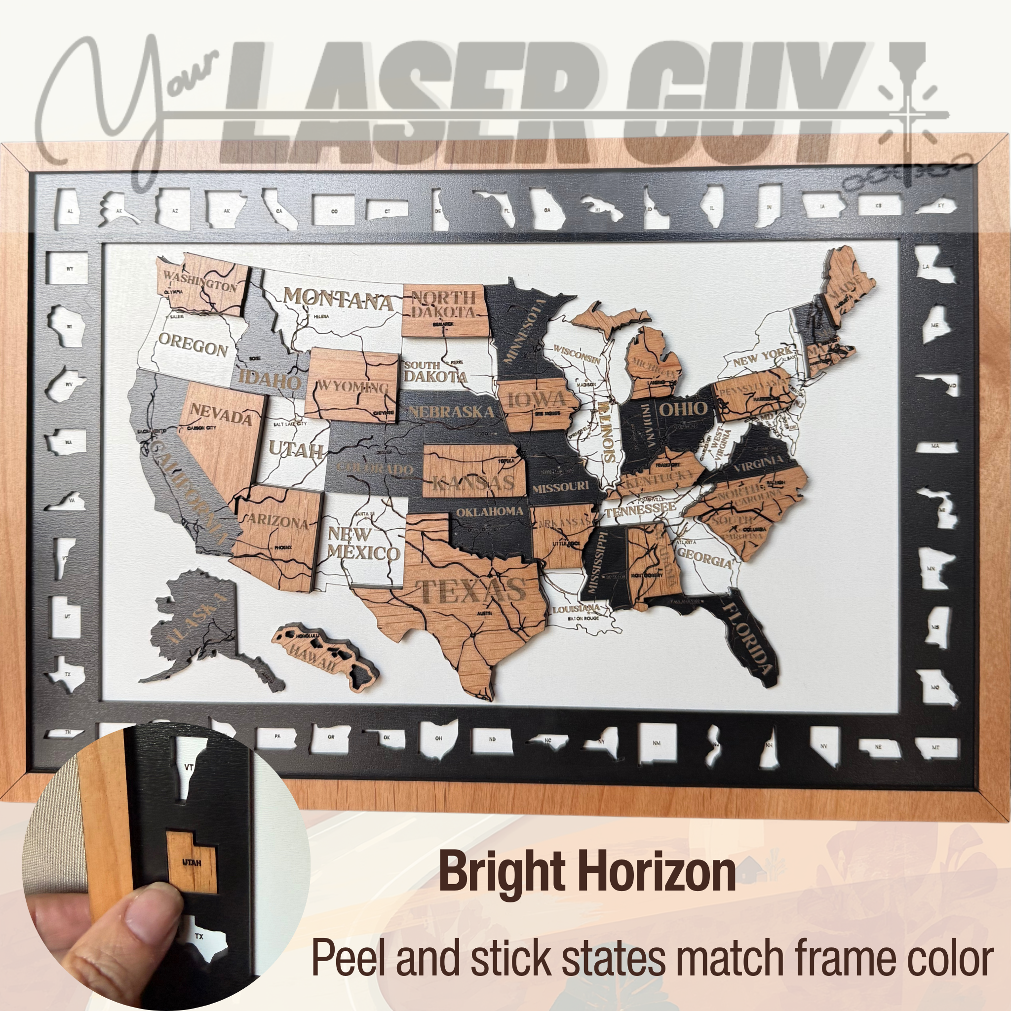 US State Tracker Map