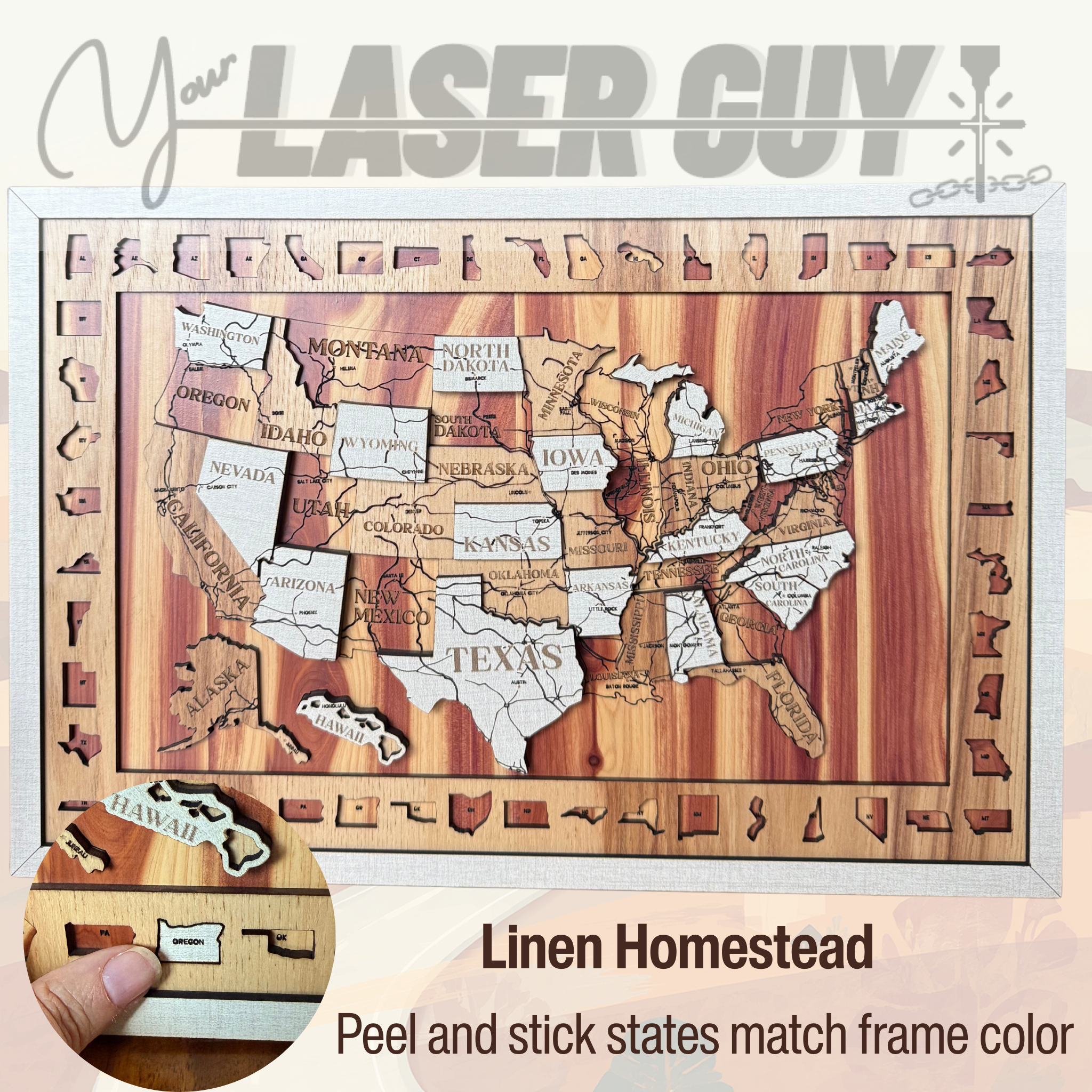 US State Tracker Map