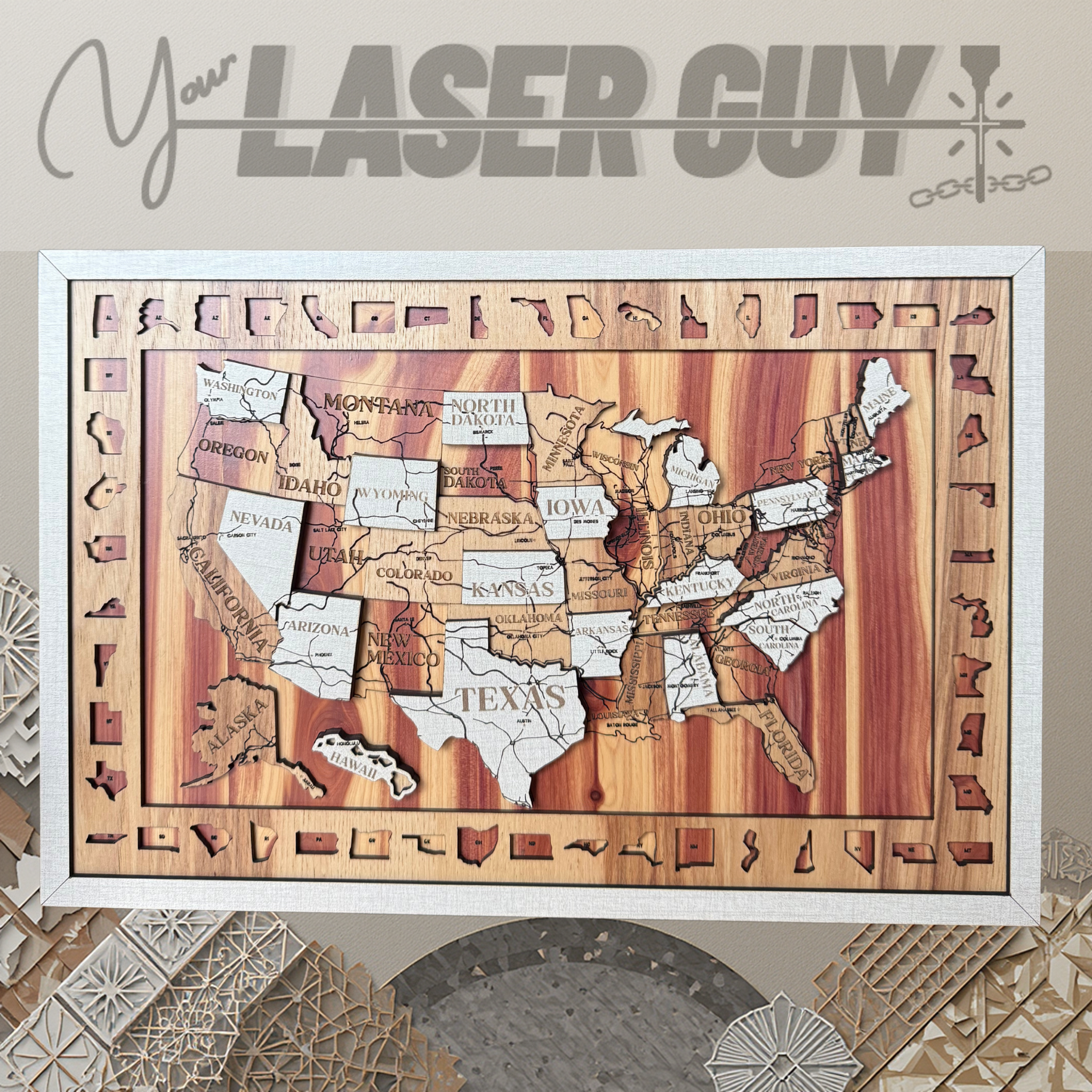 US State Tracker Map